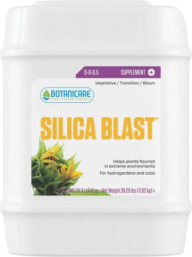 Vista 10 de Botanicare SILICA BLAST suplemento de planta fórmula 0-0-0.5, 1 galón, Sencillo