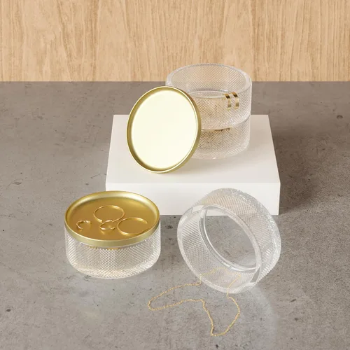 Vista 18 de Umbra Tesora - Joyero de dos niveles con tapa extraíble, organizador de joyas