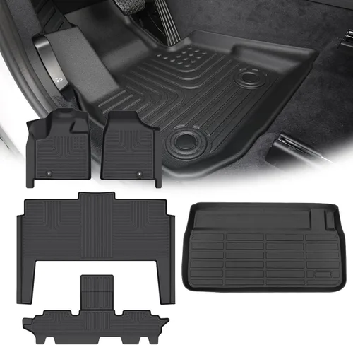Vista 71 de Alfombrillas para Jeep Compass 2007-2016/2007-2016 Jeep Patriot/Dodge Caliber 2007-2012 para todo tipo de clima con forro de carga para automóvil