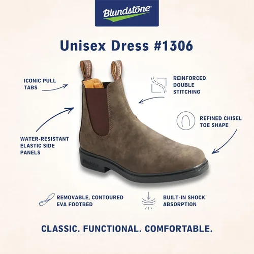 Vista 3 de Blundstone Botas Chelsea de vestir para hombre y mujer