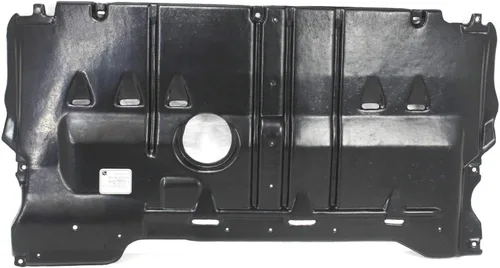 Vista 3 de Evan Fischer Juego de protectores contra salpicaduras para motor compatible con Mazda 3 2004-2009, se adapta a Mazda 5 2006-2010, lado trasero