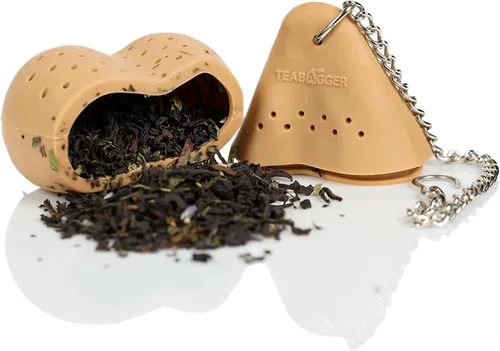 Vista 4 de El Infusor de Té, Divertida Regalo Broma para Adultos, Novedad, Calcetín Relleno para Hombres y Mujeres, Beige