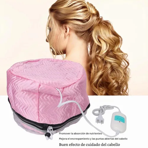 Vista 3 de Casquillo de calefacción, casquillo del tratamiento térmico del cabello. Temperatura ajustable Deep Conditioning Electric Heat Cap