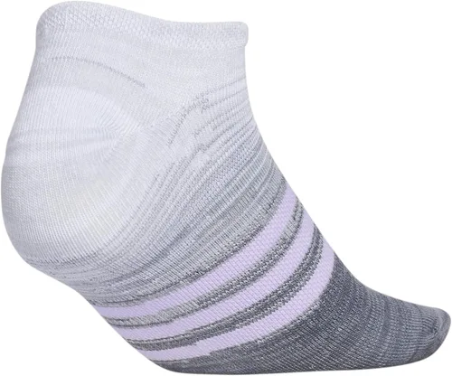 Vista 3 de Calcetines deportivos Adidas Superlite invisibles para mujer (6 pares), Gris, M