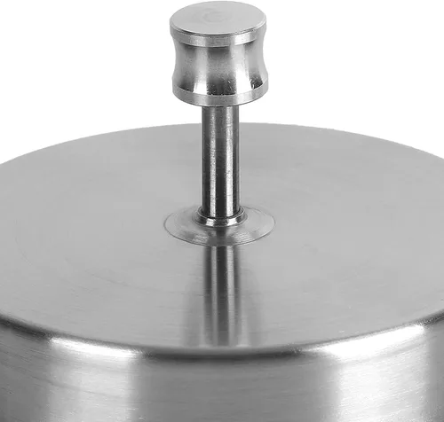 Vista 8 de Stainless Steel Hamburger Press with Adjustable Handle, 304 Food Grade Burger Patty Mold for DIY Rice Ball Sandwich Egg, Compact BBQ Kitchen Tool