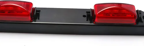 Vista 6 de x xotic tech 1 barra de luz para puerta trasera de camión con lente roja, compatible con Ford F-150 F-250 F-350 F-450 Dodge RAM 1500 2500 3500