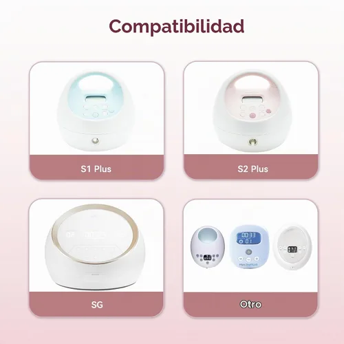 Vista 8 de Accesorios para extractor de leche Spectra S1 S2 9 Plus SG y 10 piezas conjunto