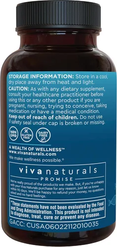 Vista 9 de Viva Naturals Aceite de Pescado Omega-3, Triple Fuerza, 2500 mg, 30 Cápsulas Blandas – Ácidos Grasos Omega 3 Re-Esterificados Incluyendo EPA, DHA