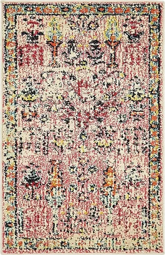 Vista 19 de Unique Loom Colección Monterey - Alfombra de área Adobe (2' x 3' 1" Rectángulo Azul/Beige)