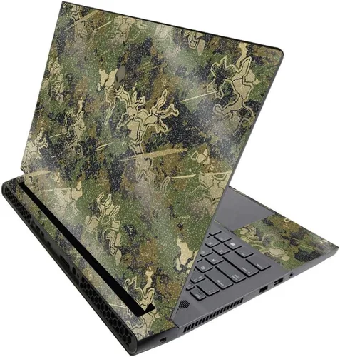 Vista 454 de MightySkins - Skin brillante con purpurina para Alienware M17 R3 (2020) y M17 R4 (2021) - Diversión de los años 90 Acabado duradero con purpurina