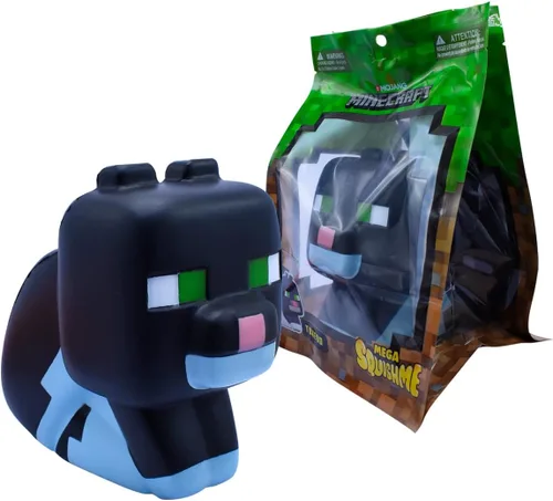 Vista 8 de Minecraft Mega SquishMe Series 2 – Llama – Juguete Squishy perfumado de crecimiento lento de 6 pulgadas