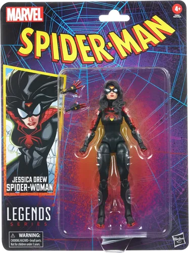 Vista 2 de Spider-Man Marvel Legends Series Jessica Drew Spider-Woman, Legends Figuras
