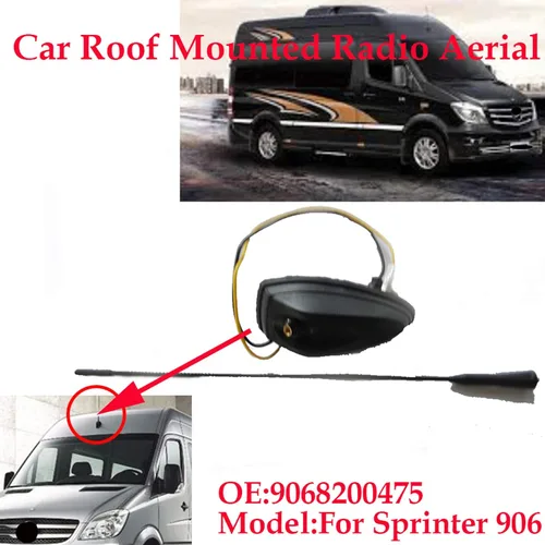 Vista 5 de Sprinter - Antena de repuesto para camioneta para Mercedes Dodge Sprinter 2500/3500 W906 9068200475