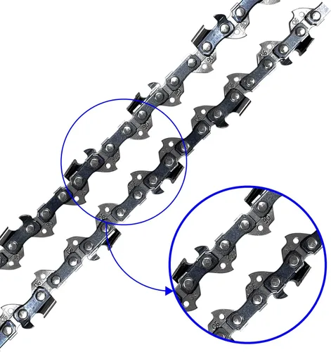 Vista 4 de 2 cadenas de sierra de podar de 8 pulgadas para motosierra 3004-20, cadena de repuesto de 8 pulgadas para sierra de podar HATCHET 3004-20