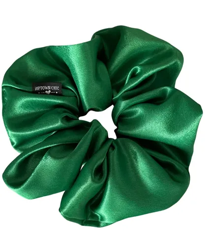 Vista 30 de XL Satin Scrunchie for Thick Hair – Oversized Hair Scrunchy for Ponytail Bun or Sleeping – Frizz Free Satin Hair Tie for Women and Girls