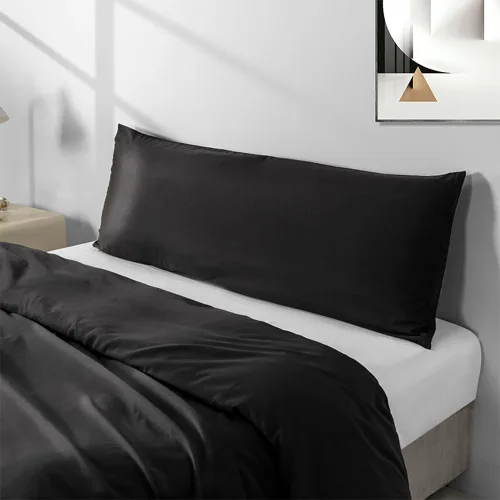 Vista 37 de Paquete de 2 fundas de almohada de microfibra tamaño estándar con cremallera, fundas de almohada color beige, suaves y cómodas, no se encogen Beige