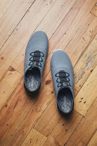 Vista 5 de OLUKAI Alapa Li - Tenis deportivos para hombre, malla transpirable y diseño que absorbe la humedad, sin cordones, ligeros y de apoyo