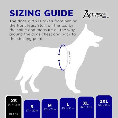 Vista 5 de ActiveDogs - Arnés para perro sin tirones, forro polar fácil de caminar Negro