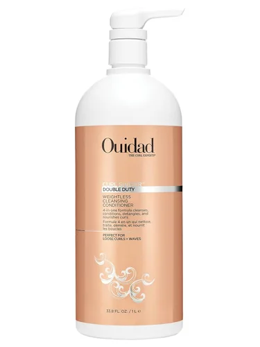 Vista 11 de Ouidad Curl Shaper Double Duty Cleansing Conditioner - Weightless Formula for Loose Curls & Waves, Use Daily Or As A Co-Wash, Encourage Definition