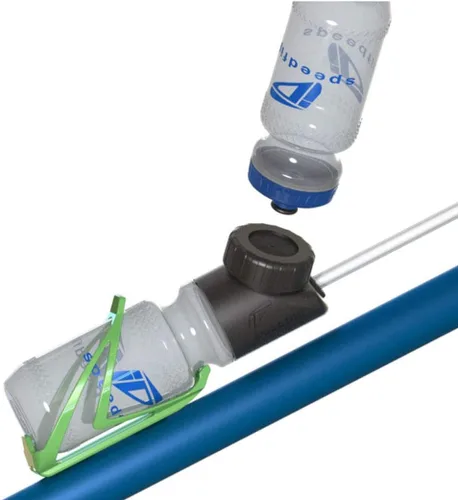 Vista 7 de Speedfil Botella de agua para bicicleta F2, sistema de hidratación multiusos con puerto de recarga (F2)
