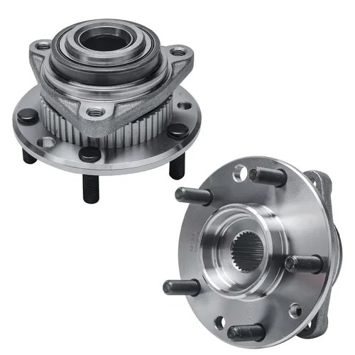 Vista 20 de Detroit Axle - 2.2L Bujes de rodamiento de rueda delanteros de 2 piezas para Honda Accord 90-97, 97 Acura CL, 2 rodamientos de ruedas y conjunto