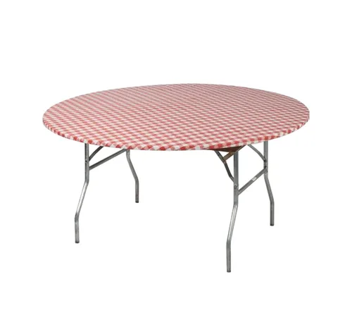 Vista 44 de Cubierta para mesa redonda Kwik-Cover, 24", Verde, 100