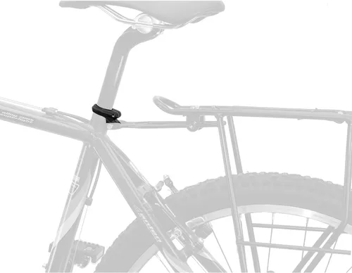 Vista 2 de M-Wave 28,6 mm Tija abrazadera con rack Mounts