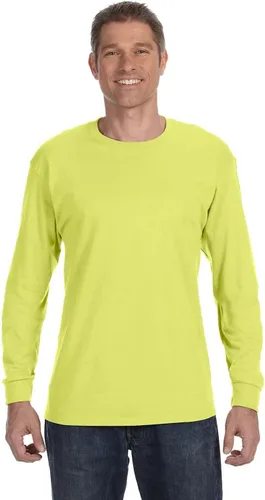 Vista 5 de Jerzees Dri-Power Camiseta de manga larga, paquete múltiple, para hombre