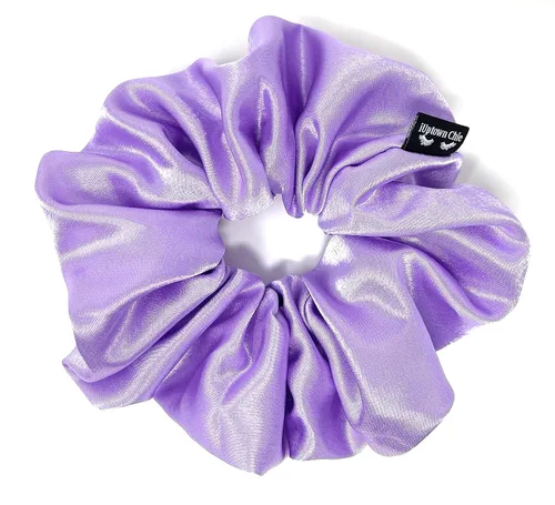 Vista 26 de XL Satin Scrunchie for Thick Hair – Oversized Hair Scrunchy for Ponytail Bun or Sleeping – Frizz Free Satin Hair Tie for Women and Girls