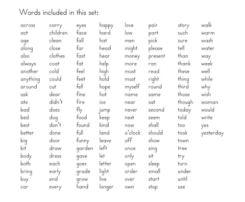 Vista 4 de ETA hand2mind 65500 Tarjetas Sight Words in a Flash