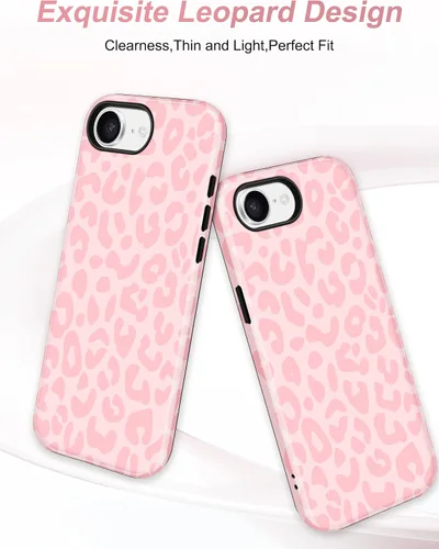 Vista 613 de Jusy Funda compatible con MagSafe con estampado de caparazón de tortuga marrón para iPhone 7/8/SE, cubierta protectora de TPU suave magnética