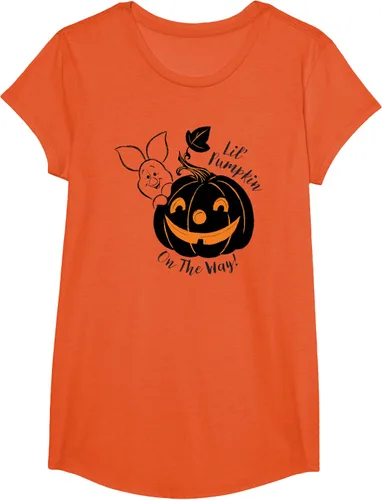 Vista 25 de Disney Camiseta de Halloween Winnie the Pooh Lil' Pumpkin on the Way, Blanco, S