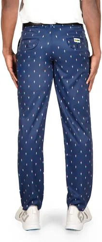Vista 3 de Tipsy Elves Pantalones de golf para hombre, elásticos en 4 direcciones, resistentes a las arrugas, atléticos de golf