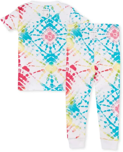 Vista 2 de Burts Bees Conjunto de pijama para bebé camiseta y pantalón de 2 piezas 100 algodón orgánico