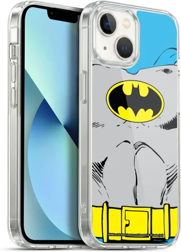 Vista 225 de Head Case Designs Funda de gel con licencia oficial de Batman DC Comics Bat Signal Logos [protección de grado militar] compatible con Apple iPhone 7