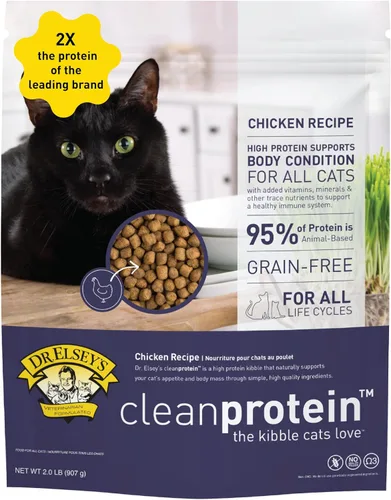 Vista 2 de Dr. Elsey's cleanprotein - Comida para gatos con pollo - Bolsa de 2 libras
