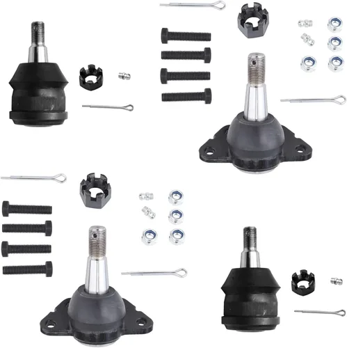 Vista 64 de Detroit Axle - Kit de rótulas delanteras para Ford 2003-2006 Crown Victoria Lincoln Town Car Mercury Grand Marquis 2003-2004 Marauder, reemplazo