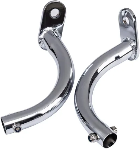 Vista 5 de Bolsas de sillín Alforja Protector Eliminador Soportes para Harley Touring Electra Glide FLHT 1997-2008 (negro)
