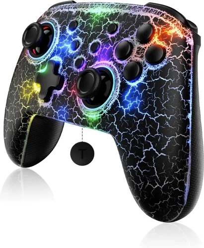 Vista 11 de Controlador inalámbrico NexiGo con efecto Hall (sin zona muerta) para Switch 2 y Switch, controladores para Nintendo Switch, controlador Bluetooth