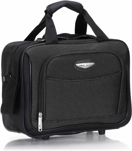 Vista 31 de Travel Select Amsterdam - Equipaje vertical y expansible con ruedas, marino