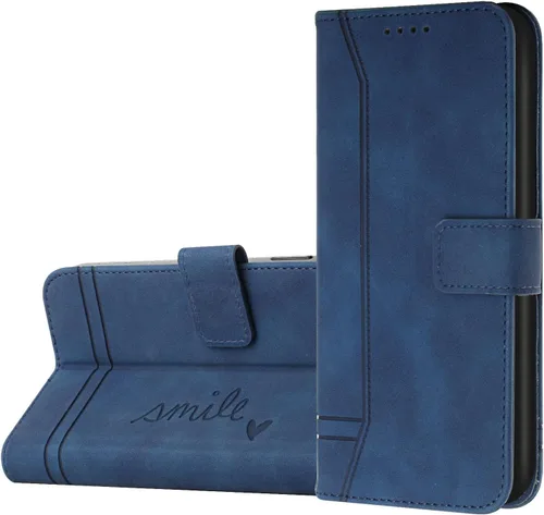 Vista 9 de IVY Poco X3 Funda Billetera Para Poco X3 [Estilo Sonrisa] [Piel Táctil Sensación] [Hebilla Magnética] Funda De Cuero PU Para Xiaomi Poco X3 / Poco