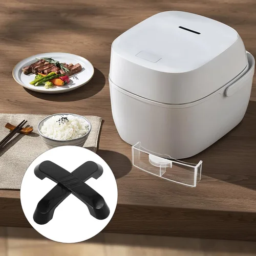 Vista 6 de Mango de tapa para olla arrocera eléctrica triangular universal, perilla de repuesto de plástico resistente para utensilios de cocina, compatible
