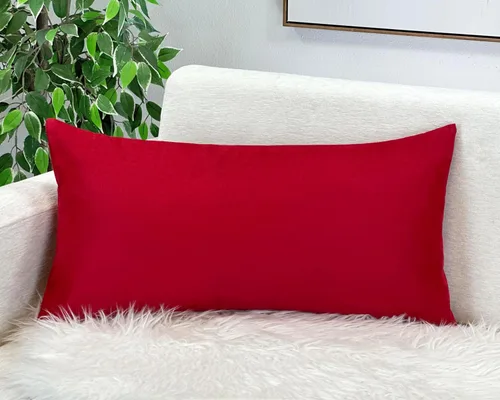 Vista 11 de Aiking Home Collection Creative Luxury - Funda de almohada decorativa de gamuza sintética, 12 x 18 pulgadas, color turquesa