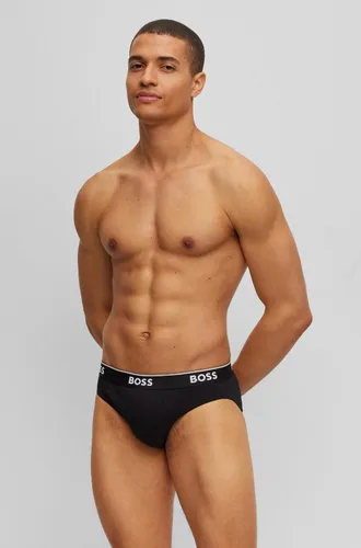 Vista 3 de Hugo Boss BOSS Brief - Calzoncillos elásticos de algodón (3 unidades)