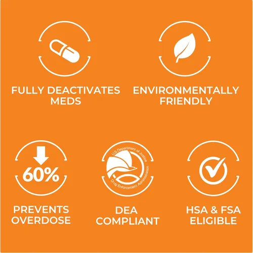 Vista 5 de Deterra XL - Sistema de desactivación y eliminación de medicamentos (bolsa XL)