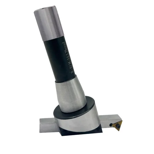 Vista 21 de Cortador de moscas de diámetro de cabeza de 2" pulgadas (1.969 in) para fresado y máquina de torno con broca de inserción de carburo reemplazable