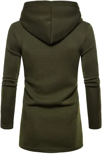 Vista 3 de Men Hoodies 2023 Cool Thermal Jacket Hooded Sweatshirt Winter Hoodie Pocket Clothes Fashion Fall Clothing for Men