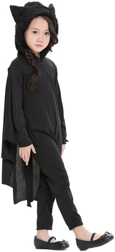 Vista 4 de Disfraz Unisex de murciélago para niños