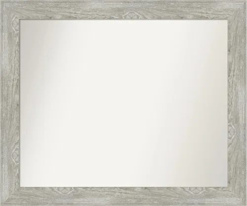 Vista 82 de Amanti Art Espejo personalizado, espejo de baño Alexandria Greywash, espejo de pared o espejo de tocador de baño sobre el fregadero