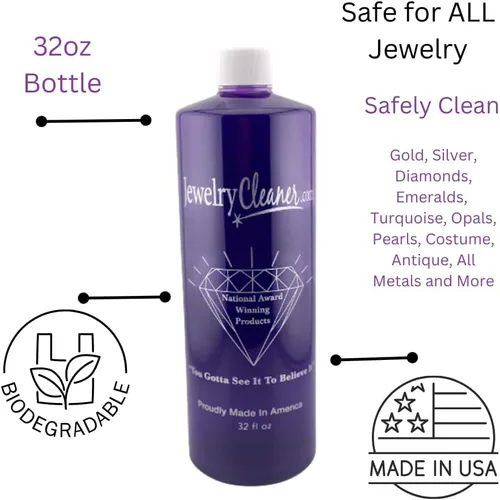 Vista 2 de That's Amazing Jewelry & More Cleaner Oro brillante, plata, platino, antiguo, disfraz, diamantes, ópalos, perlas, You Gotta See It to Believe It 32